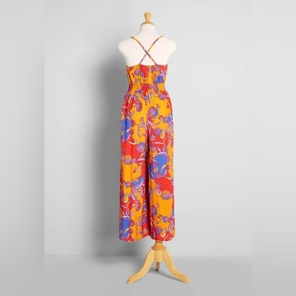 NWT ModCloth For the Love of Festival Season jumpsuit sz 24W - Picture 1 of 8